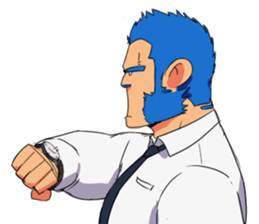 Monkey Muscle Guppo sticker #1372804