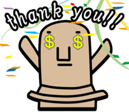 Haniwa doesn't feel like doing anything! sticker #1401219