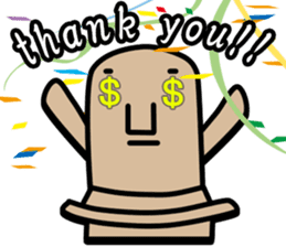 Haniwa doesn't feel like doing anything! sticker #1401219