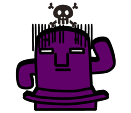 Haniwa doesn't feel like doing anything! sticker #1401230