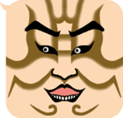 Kabuki Balloons sticker #1486351