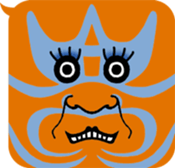 Kabuki Balloons sticker #1486356