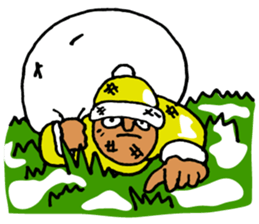 Santa Claus, Snowboarding sticker #1499378