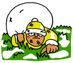 Santa Claus, Snowboarding sticker #1499378