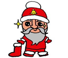 Santa Claus, Snowboarding sticker #1499381