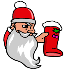 Santa Claus, Snowboarding sticker #1499382