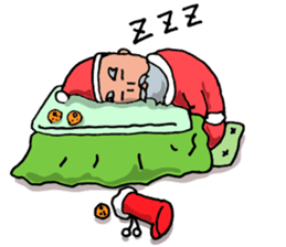 Santa Claus, Snowboarding sticker #1499383