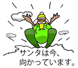 Santa Claus, Snowboarding sticker #1499390