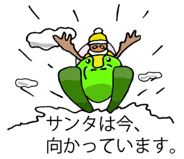 Santa Claus, Snowboarding sticker #1499390