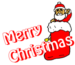 Santa Claus, Snowboarding sticker #1499395