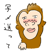 Honest Monkey sticker #1593139