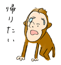 Honest Monkey sticker #1593140