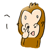 Honest Monkey sticker #1593150