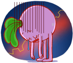 Pink Giant Radish sticker #1611101