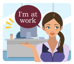 Office Lady Stickers sticker #1656844