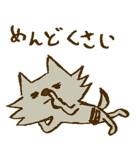 Little Red Riding Hood and Wolf sticker #1764412