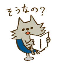 Little Red Riding Hood and Wolf sticker #1764418