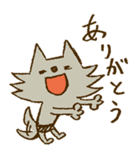 Little Red Riding Hood and Wolf sticker #1764421