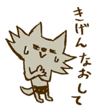 Little Red Riding Hood and Wolf sticker #1764428