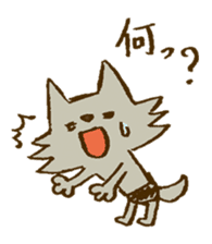 Little Red Riding Hood and Wolf sticker #1764434