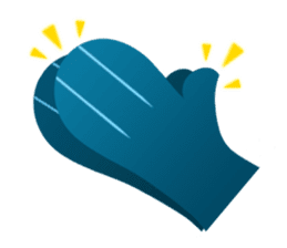 Cute Heart-Glowing Ghost stickers sticker #1809903