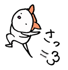 one word cat and rabbit sticker #1886114