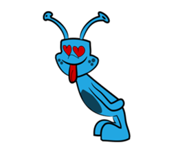 Pretty  monster sticker #1971001