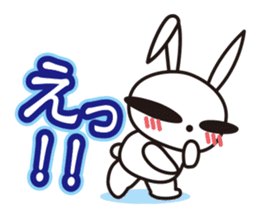 Angry Bunny sticker #2063386