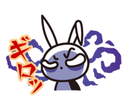 Angry Bunny sticker #2063399