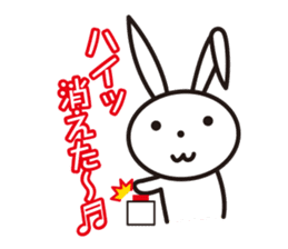 Angry Bunny sticker #2063406