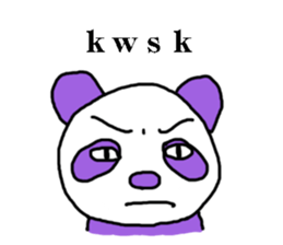 endofiie panda sticker #2176633