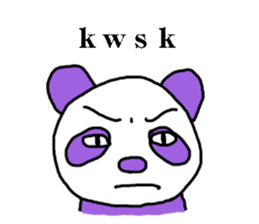 endofiie panda sticker #2176633