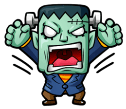 monsters of halloween sticker #2204710