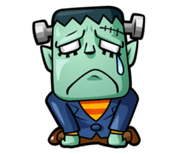 monsters of halloween sticker #2204711