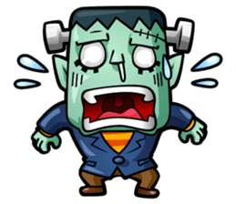 monsters of halloween sticker #2204712