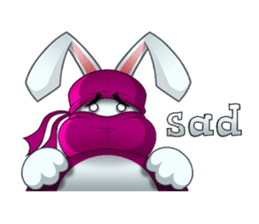 Cute Ninja Rabbit stickers sticker #2551151