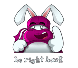Cute Ninja Rabbit stickers sticker #2551160