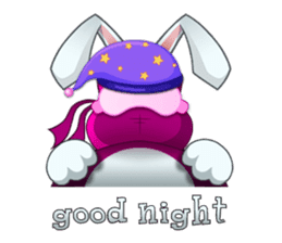 Cute Ninja Rabbit stickers sticker #2551169