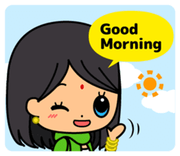 Ladies Fun Day Off Stickers (in English) sticker #2593183