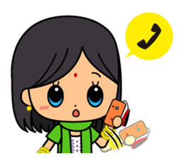 Ladies Fun Day Off Stickers (in English) sticker #2593186