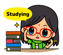 Ladies Fun Day Off Stickers (in English) sticker #2593192