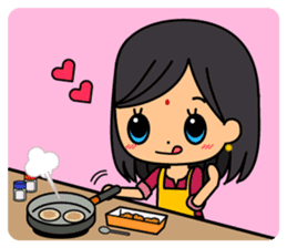 Ladies Fun Day Off Stickers (in English) sticker #2593194