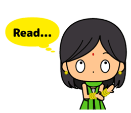 Ladies Fun Day Off Stickers (in English) sticker #2593196