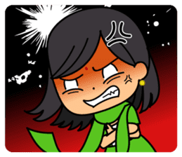 Ladies Fun Day Off Stickers (in English) sticker #2593198