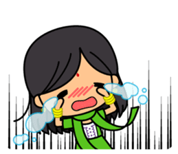 Ladies Fun Day Off Stickers (in English) sticker #2593199