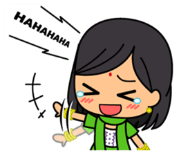 Ladies Fun Day Off Stickers (in English) sticker #2593200