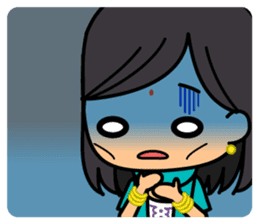 Ladies Fun Day Off Stickers (in English) sticker #2593201