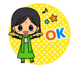 Ladies Fun Day Off Stickers (in English) sticker #2593211