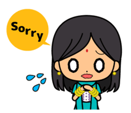 Ladies Fun Day Off Stickers (in English) sticker #2593214