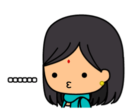 Ladies Fun Day Off Stickers (in English) sticker #2593215